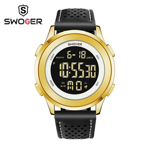 <span class=keywords><strong>Reloj</strong></span> electrónico Fashional SWOGGER 1013 nuevo modelo superventas estilo deportivo multifuncional correa de cuero genuino <span class=keywords><strong>reloj</strong></span> <span class=keywords><strong>Digital</strong></span> - Product Image 4