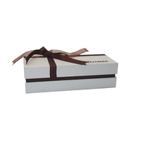Boîte cadeau rigide personnalisée avec couvercle et base, 2 pièces, logo personnalisé, emballage en carton de luxe avec mousse EVA pour cosmétiques