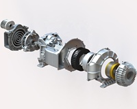 2.2 KW 3 HP ETL certificat pièces de rechange Air Head véhicule compresseur d'air sans huile Scroll Air End