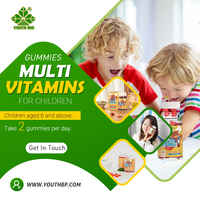 Fabricant de bonbons gélifiés sous marque privée, multivitamines, soutien de la vision et supplément pour la santé immunitaire, pour tous, livraison immédiate