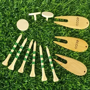 China's Largest Suppliers Of Bamboo Golf Pitch Repair Fork Custom Logo