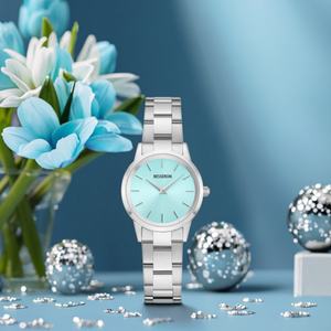 Reloj de Pulsera para Mujer, Diseño Elegante, Cuarzo, Cristal, Acero Inoxidable, Resistente al Agua 3ATM, Movimiento MIYOTA, Esfera con Agujas - Product Image 1