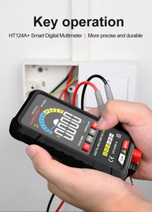 HABOTEST HT124A+ เครื่องทดสอบไฟฟ้ากระแสสลับและกระแสตรงแบบพกพาอัจฉริยะ ระดับมืออาชีพ วัดค่า True RMS ความแม่นยำ 0.5% - Product Image 4
