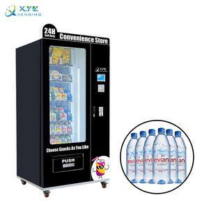 Máquina Expendedora Automática Combinada de Alta Calidad XYZ Factory, Servicio 24 Horas, para Bebidas y Snacks, con Aceptador de Monedas - Product Image 1