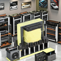 Transformateur de puissance vertical EE19 240V AC à 16V AC transformateur de prise de canette pour amplificateur de voiture inducteurs bobines transformateur à vis