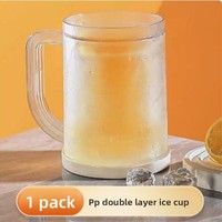 Gobelet isotherme double paroi Xuzhen avec gel réfrigérant intégré pour boissons froides d'été et bière