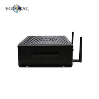 EGLOBAL 12 ° Mini PC Industrial Core I7 12650HX 12800HX 14C/20T DDR5 RAM 4K 4HD Pantalla 8USB 6COM 2LAN GPIO Win11 Computadora pequeña