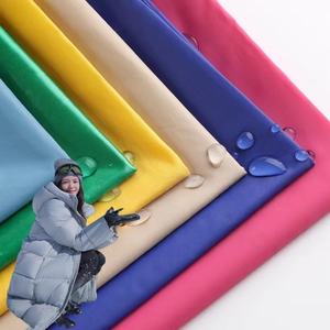 Tissu en taffetas de nylon 100% imperméable et résistant au duvet, ultra-fin, 20D 380T 400T, en gros, pour veste en duvet - Product Image 2