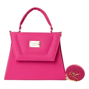 Borsa a Tracolla Fana Selene Buganvilia 22 Cm con Manico Singolo, Impermeabile, Fodera in PU, Borsa da Donna - Product Image 4