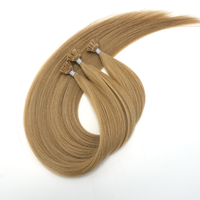Extensiones de Cabello con Punta de Queratina Italiana Pre-adheridas de un Solo Donante 2026, Súper Doble Trama, Cabello Humano Virgen Europeo Remy, Tinte Más Oscuro