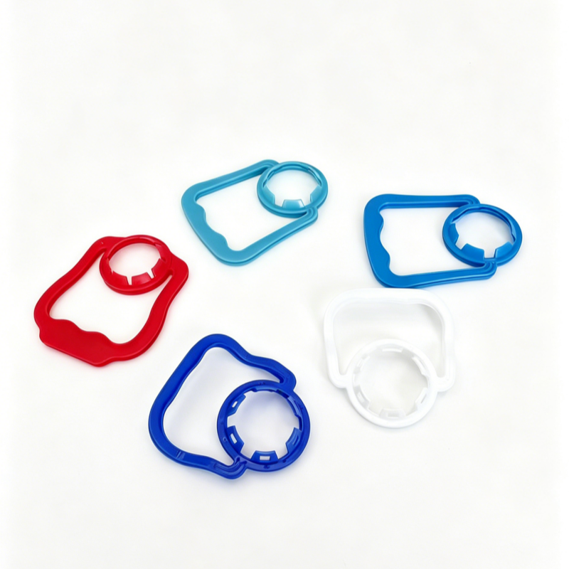 High Quality Plastic Bottle Carrier PE PP Water Bottle Handle for PET Bottle Neck