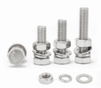 Vis hexagonales en acier inoxydable M4-M33 DIN933, filetage UNC, finition passivée, classe 10, lot varié de vis à tête hexagonale M5 M6 M8 M10 M12