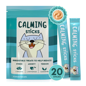 Cibo <span class=keywords><strong>Umido</strong></span> per Gatti ad Alto Contenuto di Carne Gusto Pollo/<span class=keywords><strong>Salmone</strong></span>/Tonno Snack Cremosi per Gatti - Product Image 1