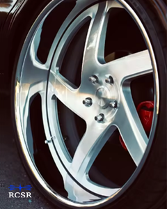 ล้อฟอร์จ 2 ชิ้น โครเมียม ขนาด 19 20 21 22 <span class=keywords><strong>24</strong></span> นิ้ว สำหรับล้อฟอร์จ Forgiato  สำหรับรถ 1996 Impala <span class=keywords><strong>SS</strong></span>  5x100 5x114.3 5x127 5x108 5x120 5x112 - Product Image 3