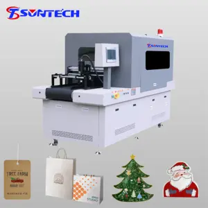 High speed one pass uv printer with automatically feeding system used for various materials