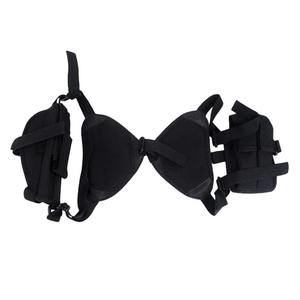 Adjustable Double Mag Pouch Shoulder <b>Holster</b> Tactical Nylon Gun Armpit Hidden Underarm Shoulder Bag Gun <b>Holster</b> - Product Image 2