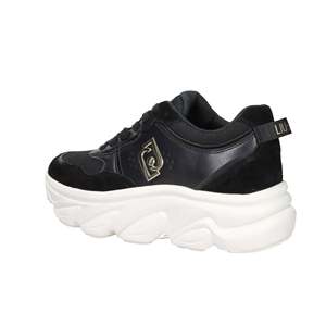 รองเท้าผ้าใบ Liu-Jo Donna รุ่น Steffy 01 Panna ทรง Chunky สีดำ พื้นสีขาว - Product Image 2