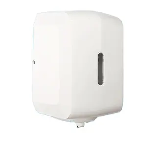 Dispensador de toallas de mano de alimentación central Maxi Manual montado en la pared del inodoro de color personalizado OEM Pull Jumbo Roll Paper Towel Holder Tissue