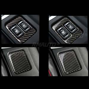 NEW Carbon Fiber Seat Heating <b>Button</b> Stickers for Toyota-Subaru BRZToyota 86 2013-2019 - Product Image 2