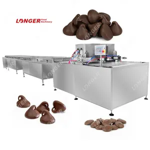 China Big Factory Good Price Drops Chocolate Making Machinery Chocolate Chip Drops Machine