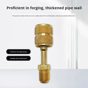 Adaptador de Conversão de Refrigerante para Ar Condicionado R22 R410 Métrico Imperial R32 Ferramenta de Válvula de Segurança Acessórios 5 em 1 - Product Image 2