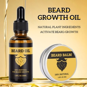 Set de Cuidado Masculino al por Mayor de Fábrica, Bálsamo 100% Natural para el Crecimiento de la Barba, Humectante con Aceites de Jojoba y Argán - Product Image 2