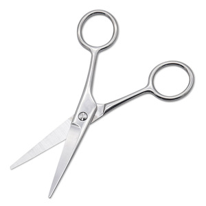 Beauty Scissors 115mm Pointed Tip Stainless Steel For Eyebrow Trimming - Product Image 2