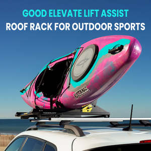 TOOENJOY Portaequipajes Elevador Inteligente de 100 LBS para Kayak, Canoa, SUP, Bicicleta, Snowboard, con Bloqueo y Ajuste - Product Image 2