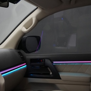 แผงนำแสง LED ภายในรถยนต์พร้อมฟิล์มกันรอยสำหรับไฟแสดงสถานะบนแผงหน้าปัด - Product Image 2