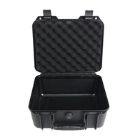 Étui rigide en plastique noir modèle 322617 avec mousse PU standard