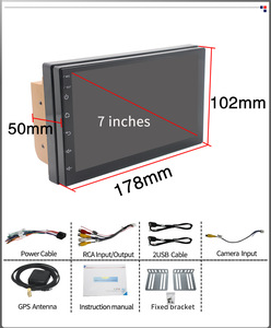 Hệ Thống Định Vị GPS Cho Xe Hơi Với Bản Đồ Màn Hình Cảm Ứng 8 Inch Máy Phát DVD Đài Phát Thanh Xe Hơi Điều Hướng Android HD Tích Hợp - Product Image 6