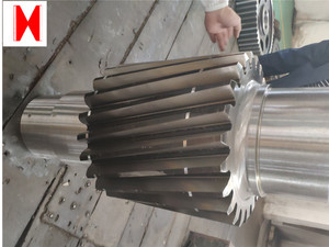 ชิ้นส่วนเครื่องจักรกล แกนเหล็กกล้า แกนสไปลน์ แกนเกียร์ - Product Image 4