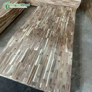 แผ่นไม้อะคาเซียสำหรับใช้ร่วมแผ่นไม้เนื้อแข็งเกรด AB ไม้ยางพาราสำหรับเคาน์เตอร์ครัวในร่มส่งตรงจากเวียดนาม - Product Image 6