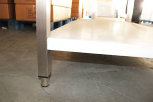 Établi commercial en acier inoxydable VICTORY avec haftplatte SS table de travail équipement de restauration pour autres fournitures d'hôtel - Product Image 5