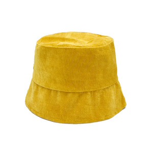 Chapeau Bob en Velours Côtelé de Haute Qualité, Couleur Unie, Chapeaux Bob Simples, Chapeaux Bob Personnalisables avec Logo Brodé - Product Image 2