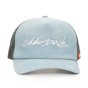 Casquette de camionneur en velours côtelé, broderie personnalisée, 5 panneaux, visière incurvée de haute qualité - Product Image 2