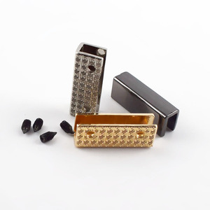 Deepeel BF652 25mm, Herrajes de Cuero para Bolsos, Protección de Esquinas, Cierres, Hebillas Laterales, Protección de Esquinas para Bolsos - Product Image 4