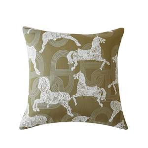 Nhà Máy Bán Buôn Pháp Jacquard Hoàng Gia Ngựa Gối Bìa Sử Dụng Nhà Sofa Đệm Cho Phòng Ngủ Phòng Ăn - Product Image 6