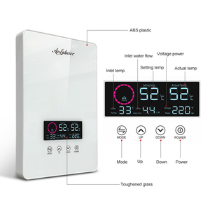 220V 8000W Smart Home Instant Water Heater <b>Shower</b> Function English Operation IPX4 Waterproof Fast Heating for Hotel Kitchen Use - Product Image 6