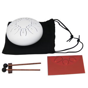 Tambor de Lengüetas de Acero Portátil de 6 Pulgadas y 8 Notas con Lindo Diseño de Oso <span class=keywords><strong>para</strong></span> <span class=keywords><strong>Yoga</strong></span>, Meditación, Sanación Sonora y Alivio del Estrés - Product Image 4