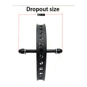 팻 바이크 48V 1500W 전기 자전거 팻 타이어 바이크 키트 액세서리 스노우 바이크 타이어용 20x3.0 26x3.0 20x4.0 24x4.0 26x4.0 타이어 - Product Image 3