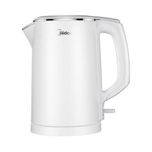 Bouilloire électrique Midea 1,7 L en acier inoxydable, arrêt automatique, maintien au chaud, base rotative à 360 degrés, pour la maison, le bureau, le dortoir - Product Image 1