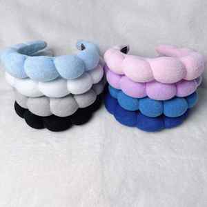 Cloud-Shaped <b>Plush</b> Headband Women High Cranial Top Non-Slip Hair Band Soft Face Washing Makeup Spa Headdress Summer Fashion - Product Image 4