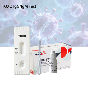 Профессиональный экспресс-тест для диагностики: Кламидиоз (одноэтапный), Токсоплазмоз (IgG/IgM), Малария (кассета), Антигенный тест на H. pylori (кассета) - Product Image 1