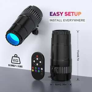 20W Mini RGBW <span class=keywords><strong>LED</strong></span> Pinspot luce <span class=keywords><strong>da</strong></span> palcoscenico telecomando Disco fascio per DJ Party KTV specchio sfera spilla <span class=keywords><strong>faretti</strong></span> <span class=keywords><strong>faretti</strong></span> - Product Image 6