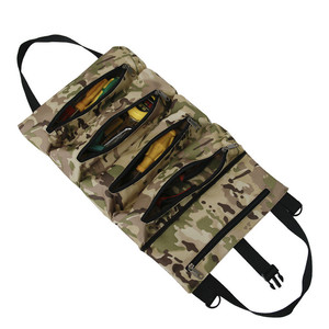 Car Tool Hanging Bag 600D Oxford Cloth 4-7 Compartments Camouflage Military Green Front <b>Seat</b> <b>Storage</b> Organizer - Product Image 1