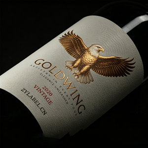 Etiquetas Personalizadas <span class=keywords><strong>para</strong></span> Vino Tinto y Whisky, <span class=keywords><strong>Papel</strong></span> Texturizado <span class=keywords><strong>Autoadhesivo</strong></span> con Logotipo, Estampado en Dorado y Relieve UV - Product Image 1