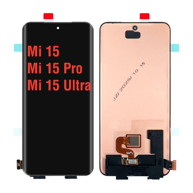 Original AMOLED Screen for Xiaomi Mi 15 Pro Mi 15 Ultra Display Touch Screen LCD Display No Frame Smooth Use Mobile