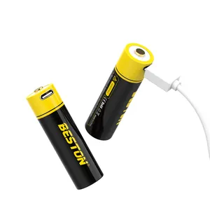 Beston New Launch Portable 1.5V Micro USB Rechargeable AA Battery 2800mWh 1.5V 1850mAh