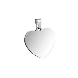 Colgante de Acero Chapado en Oro Estilo Religioso con Corazón, 25mm, con Zirconia y Perla, Patrón Numérico 18.6x20mm - Product Image 1